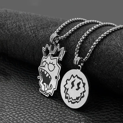 Lisa Simpson Lil Peep Necklace