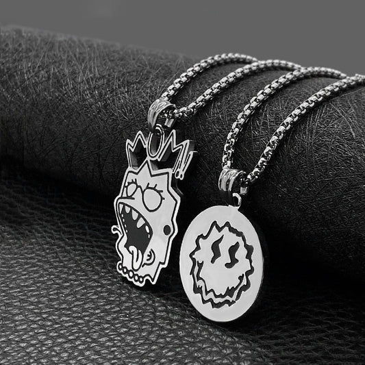 Lisa Simpson Lil Peep Necklace