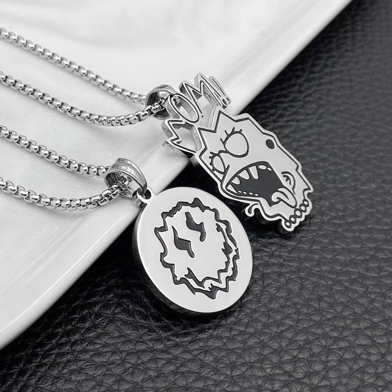 Lisa Simpson Lil Peep Necklace
