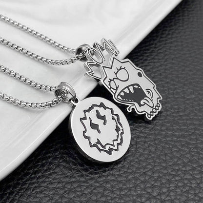 Lisa Simpson Lil Peep Necklace
