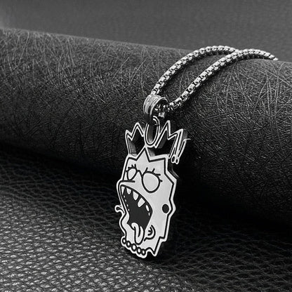 Lisa Simpson Lil Peep Necklace