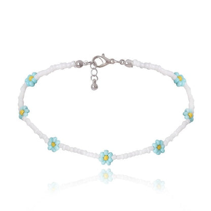 Beaded Flower Necklaces