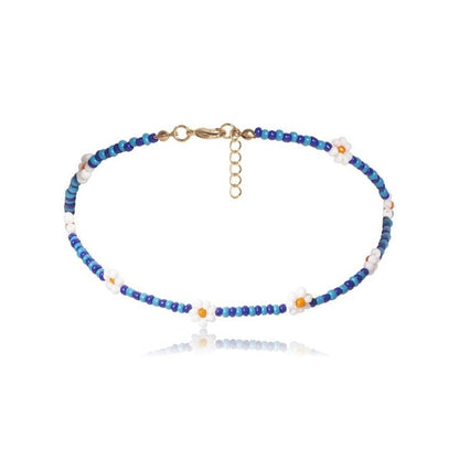 Beaded Flower Necklaces