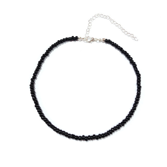 Beaded Flower Necklaces