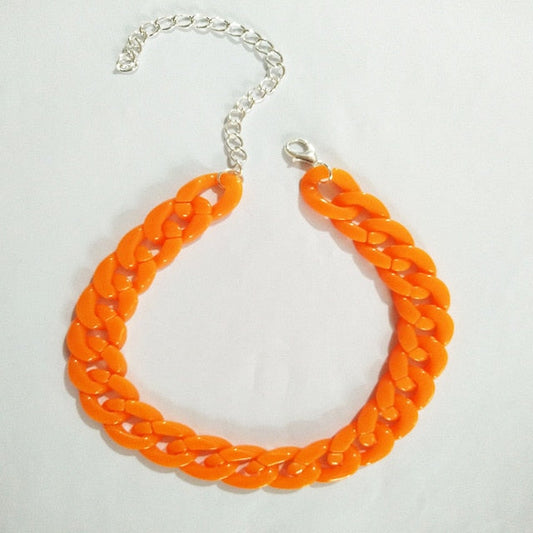 Thick Acrylic Cuban Link Chains