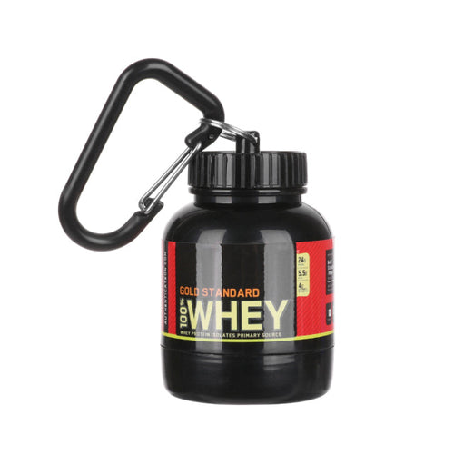 100ML Mini Whey Protein Container Keychain