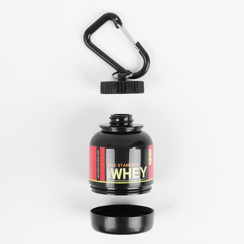 100ML Mini Whey Protein Container Keychain