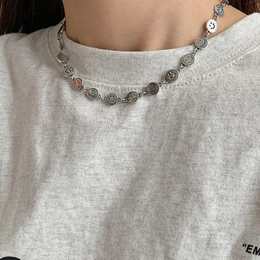 Assorted Smiley Face Necklace