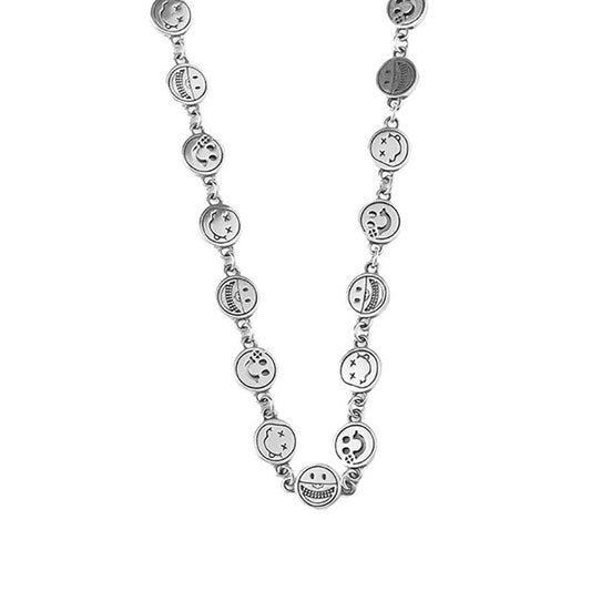 Assorted Smiley Face Necklace