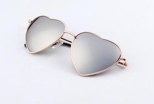 Heart Shaped Gradient Sunglasses