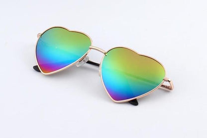 Heart Shaped Gradient Sunglasses