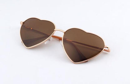 Heart Shaped Gradient Sunglasses