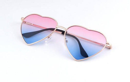 Heart Shaped Gradient Sunglasses