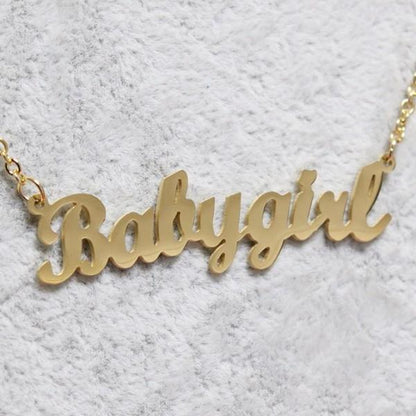 Babygirl Gold Necklace