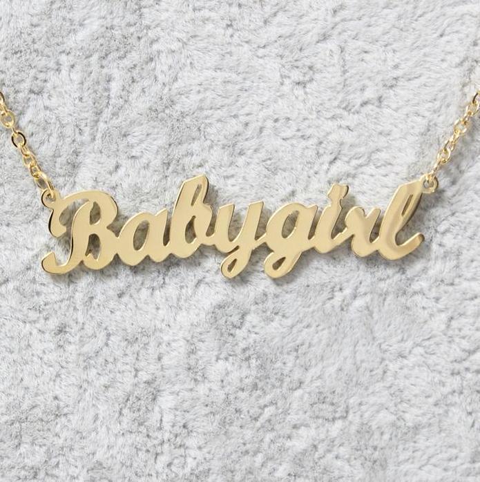 Babygirl Gold Necklace