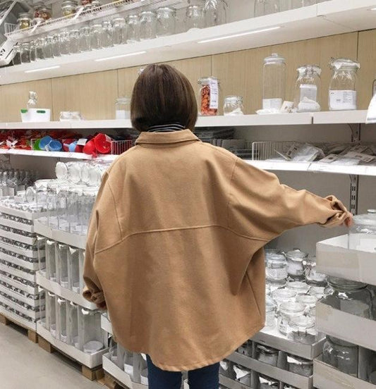 Oversized Button Up Jacket