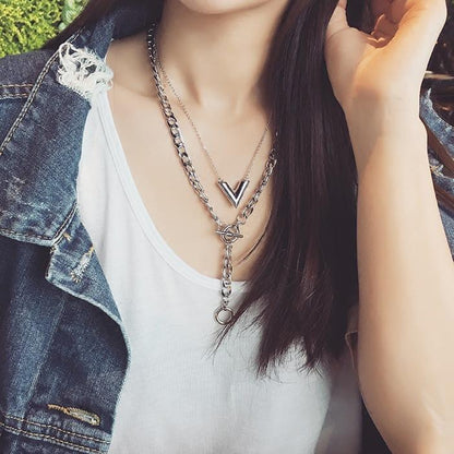 Two Piece Cuban Chain Set
