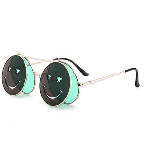 Happy Face Smiley Round Shades