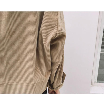 Corduroy Large Pocket Jacket