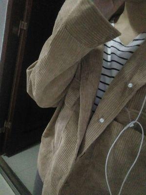 Corduroy Large Pocket Jacket