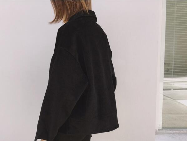 Corduroy Large Pocket Jacket