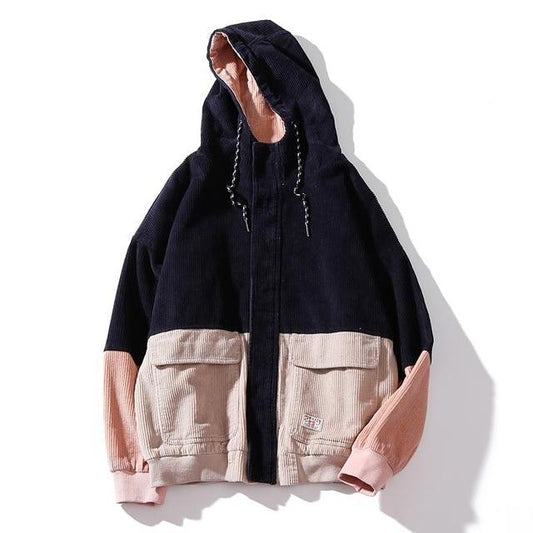 Corduroy Zip Up Jacket