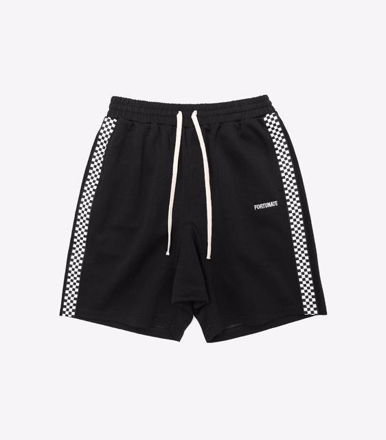 Checkered Striped Shorts