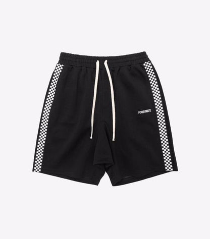 Checkered Striped Shorts