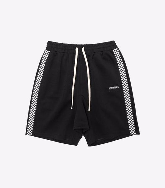 Checkered Striped Shorts