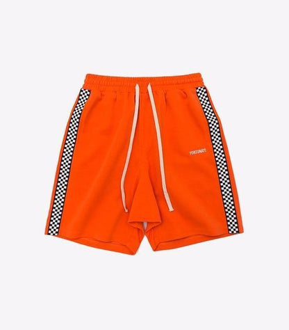 Checkered Striped Shorts