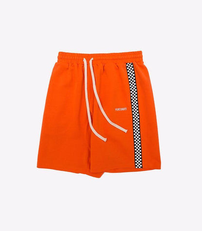 Checkered Striped Shorts