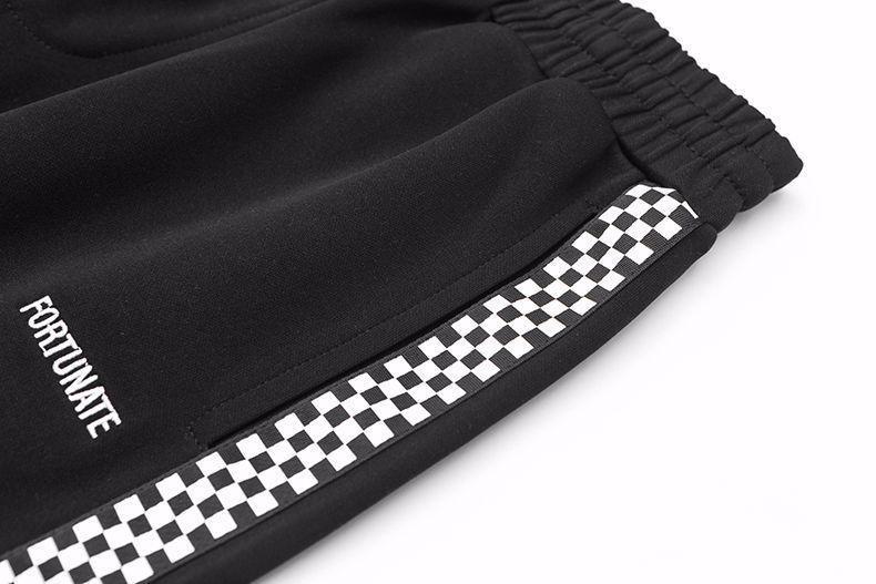 Checkered Striped Shorts