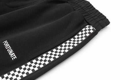 Checkered Striped Shorts