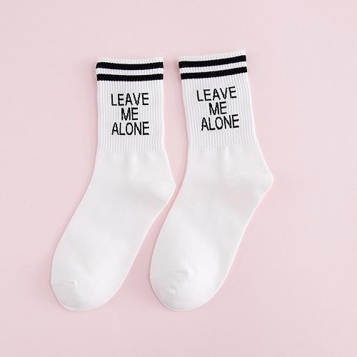Leave Me Alone Socks