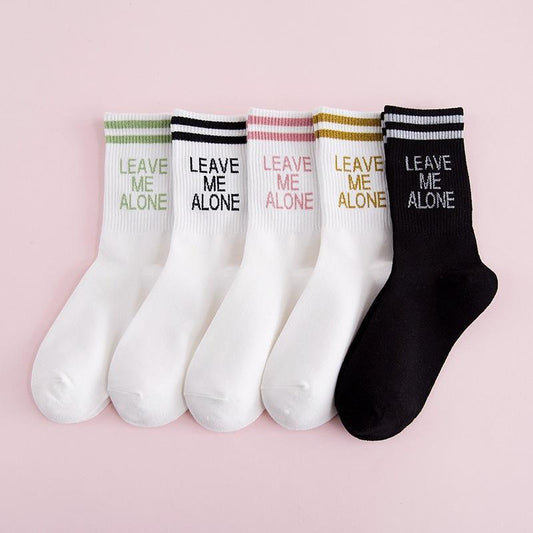 Leave Me Alone Socks