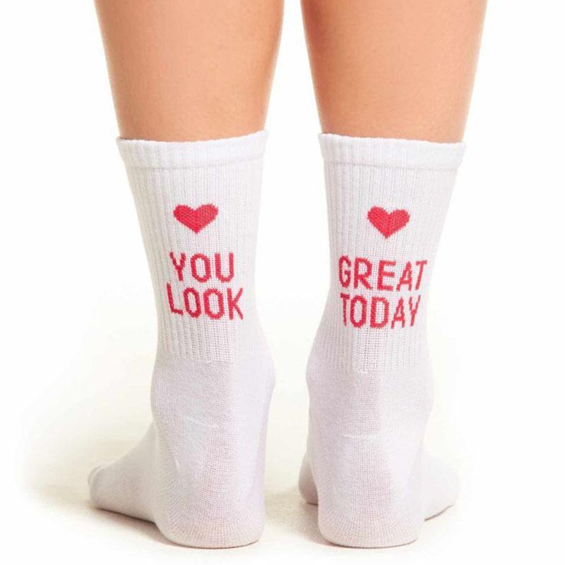 You Look Great Today Socks