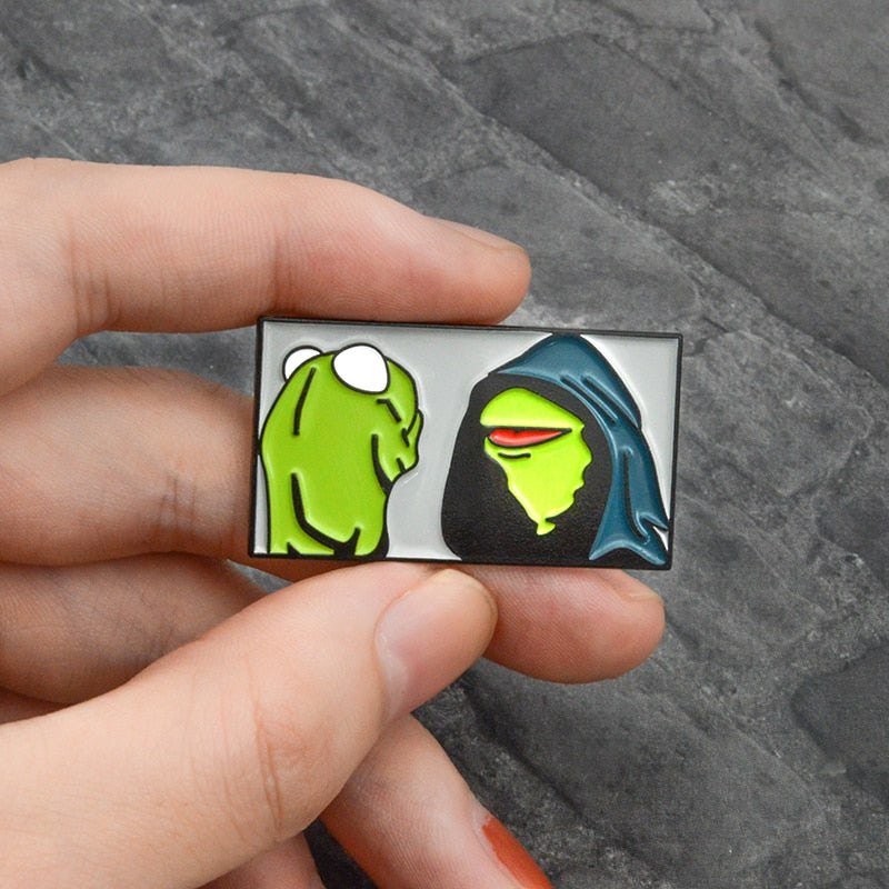 Dark Kermit Pin