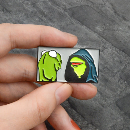 Dark Kermit Pin