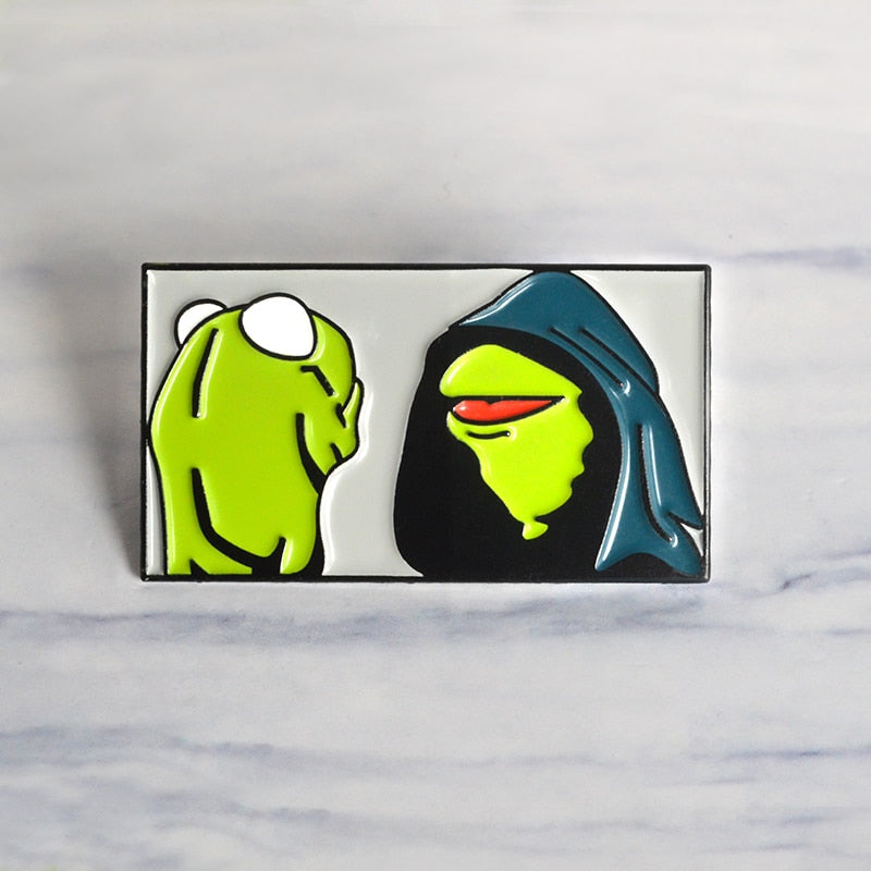Dark Kermit Pin