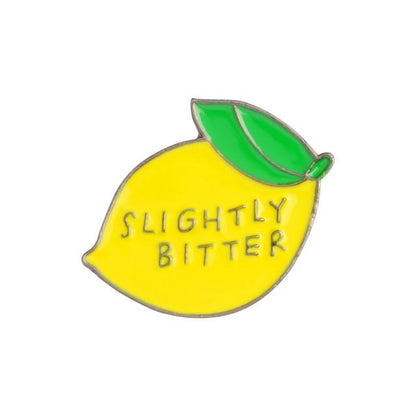 Easy Peasy Lemon Squeezy Enamel Pins